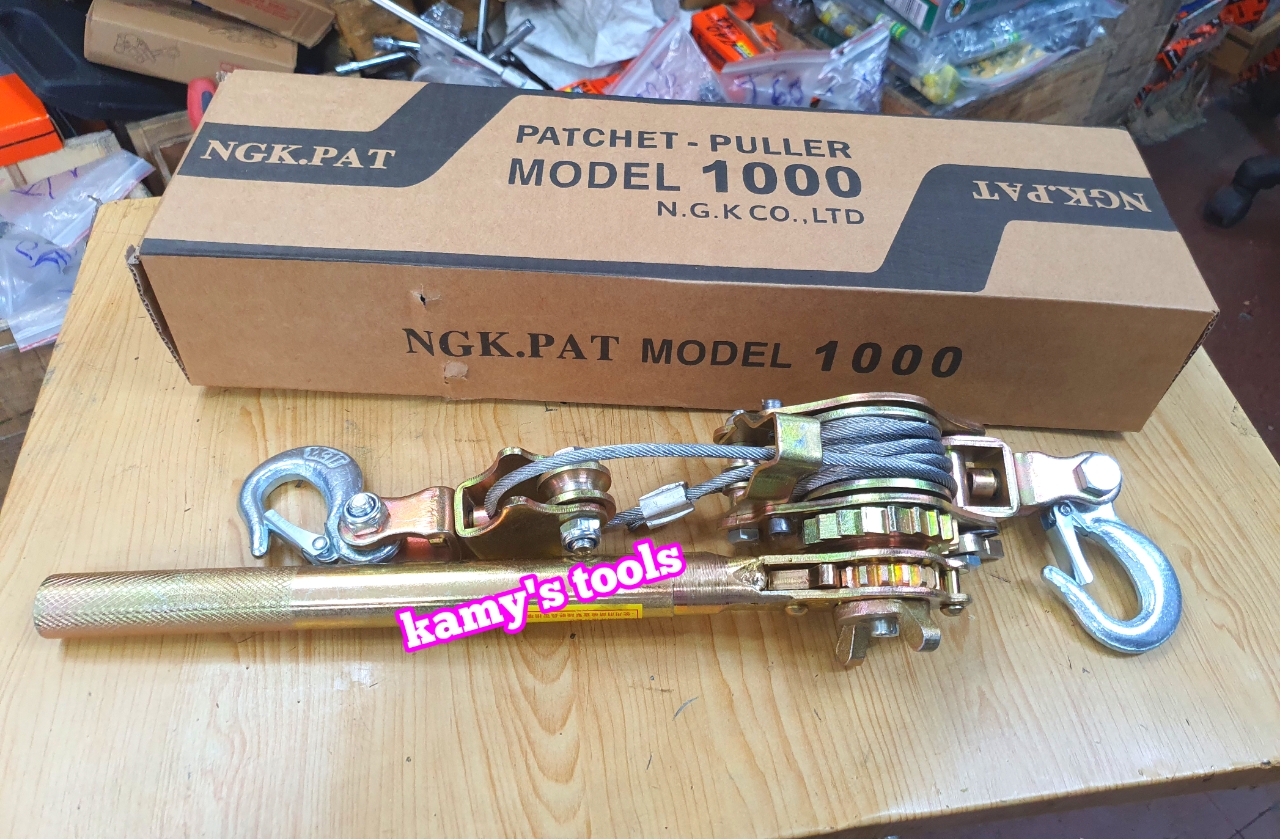 Kích căng cáp 1 tấn cáp dài 1.2m Pat Ngk