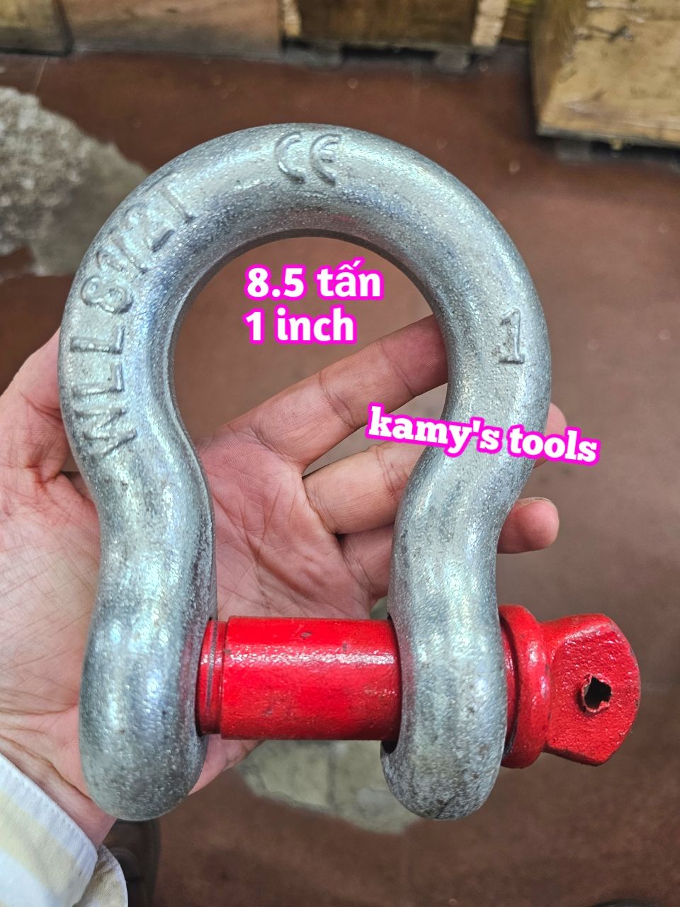 Ma ní omega 8.5 tấn 1 inch đường kính ty ren 28mm