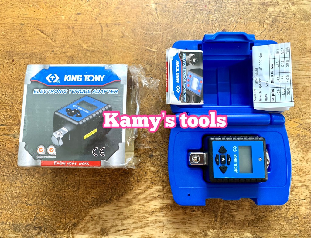 Đồng hồ đo siết lực điện tử Kingtony 40-200Nm model 34407-1A