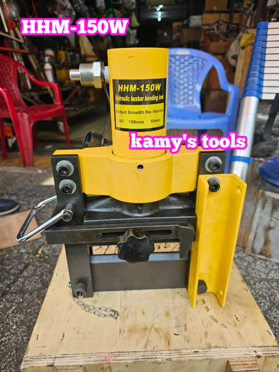 Máy uốn thanh đồng thủy lực chắn thanh đồng TLP HHM-150W