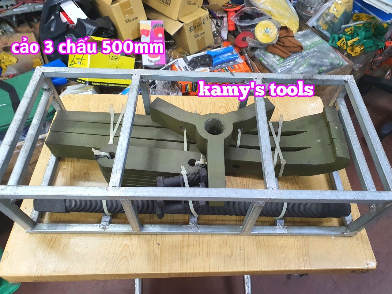 Vam cảo 3 chấu 20 inch dài 500mm nặng 28kg kamytools