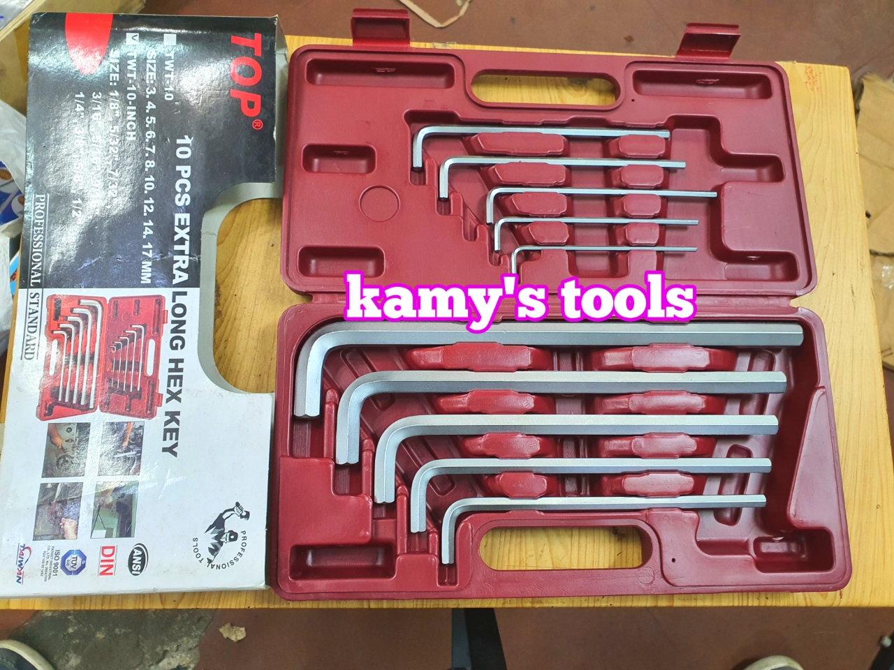 Bộ lục giác Top 10 cây hệ mét model TWT-10