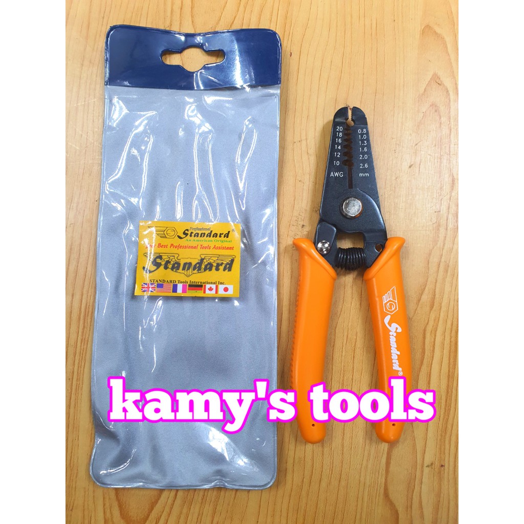 Kìm tuốt dây Standard 0.8-2.6mm dài 156mm