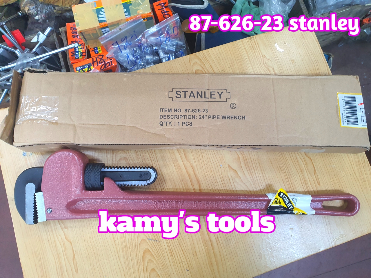 24 inch Mỏ lết răng Stanley 87-626 dài 600mm