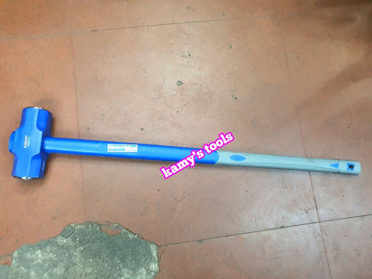 Búa thép đầu lục giác cán cao su 6LB 8LB 10LB C-mart model G0006-6 G0006-8 G0006-10