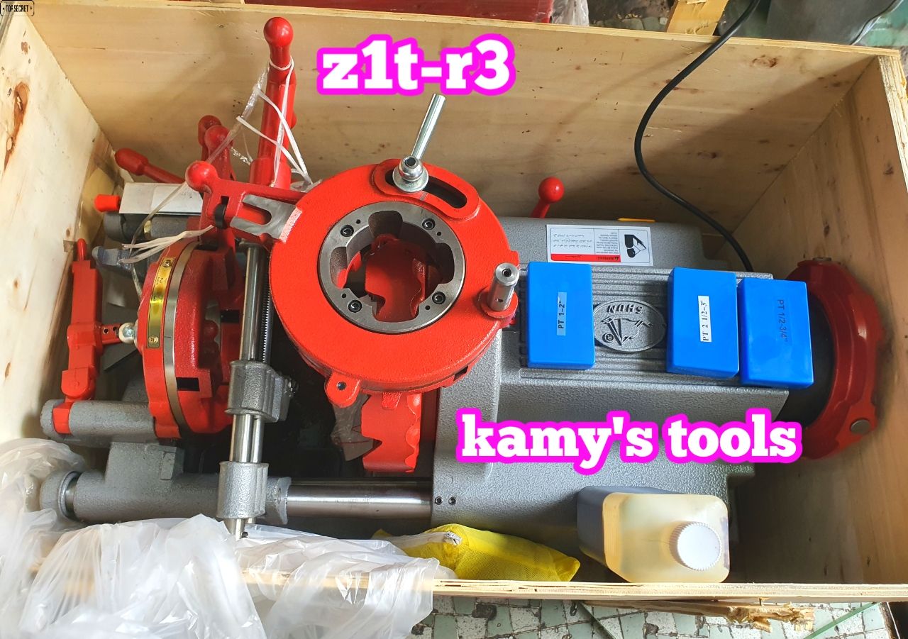Máy tiện ren ống Z1T-R3 Long Shun 21mm-90mm