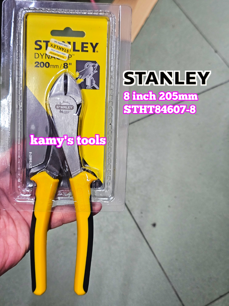 Kìm cắt chéo cao cấp 8 inch 200mm Stanley STHT84607-8
