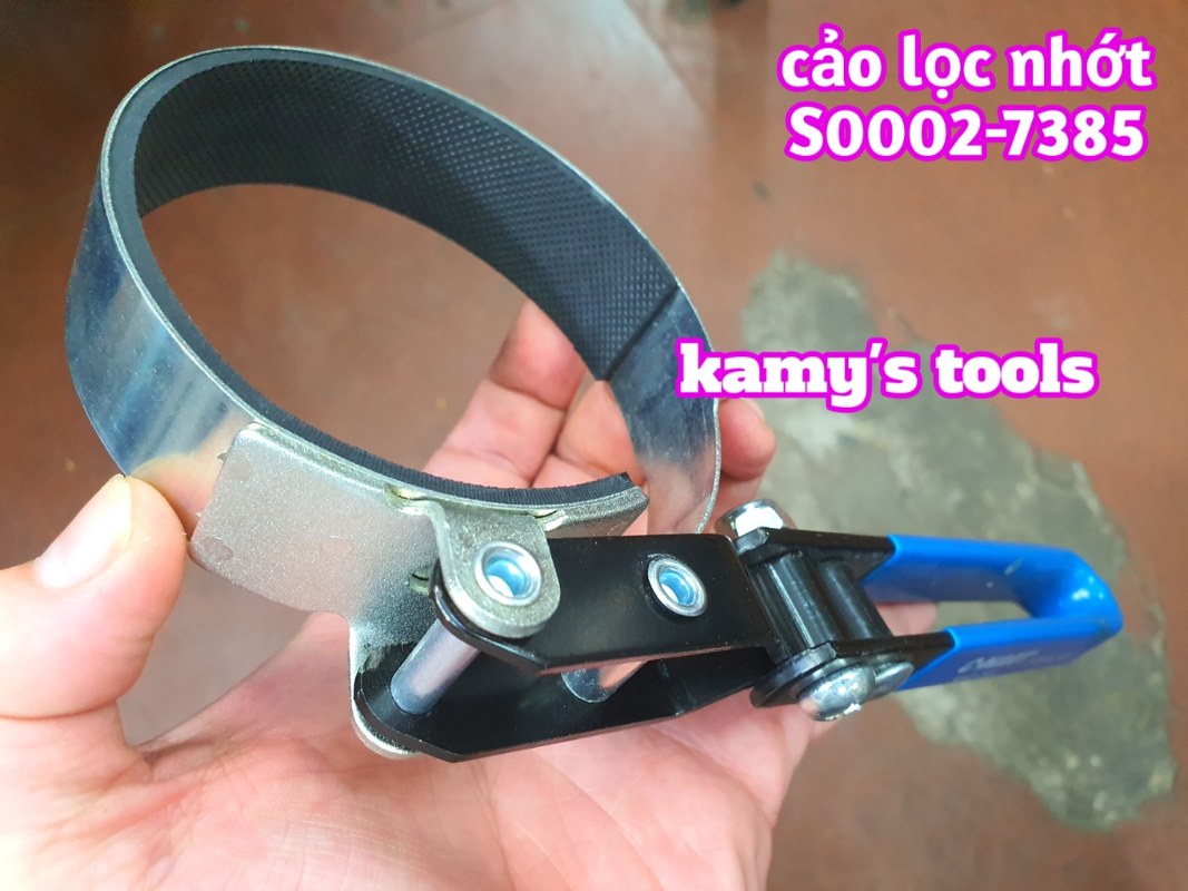 Dụng cụ cảo vam tháo mở lọc nhớt lọc dầu 73-85mm S0002-7385 C-mart