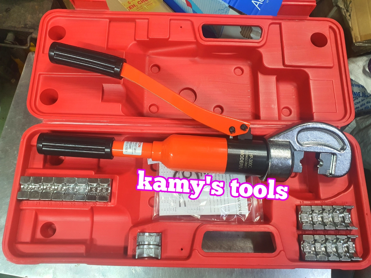 Kìm ép cos thủy lực HP-300C Modern