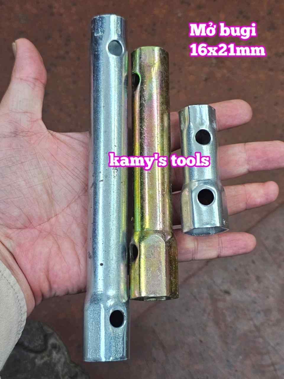 Cây cần tuýp điếu mở bugi 2 đầu 16x21mm WT-201621 Wetools