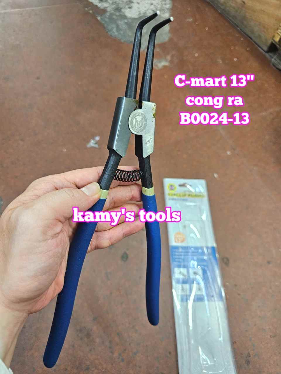 Kìm mở phe C-mart dài 13 inch 325rmm cong ra B0024-13 cong vô B0025-13