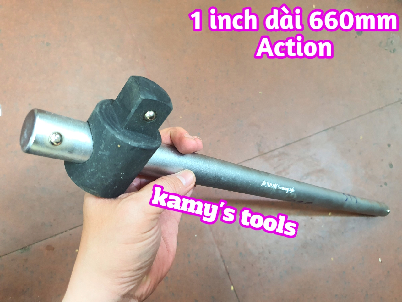Cần trượt 1 inch Action dài 660mm