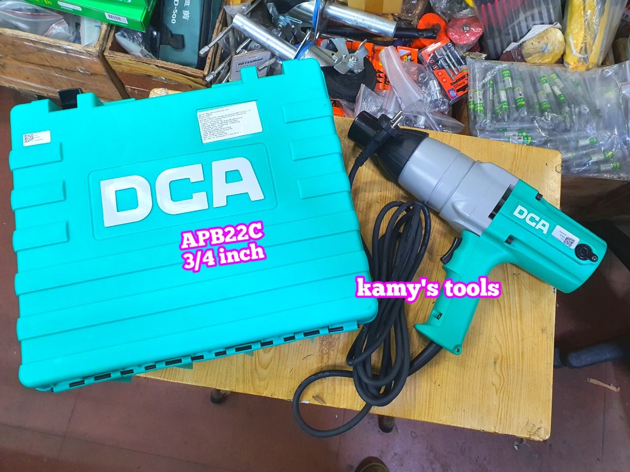 Máy vặn siết bulong DCA 3/4 inch 620W APB22C