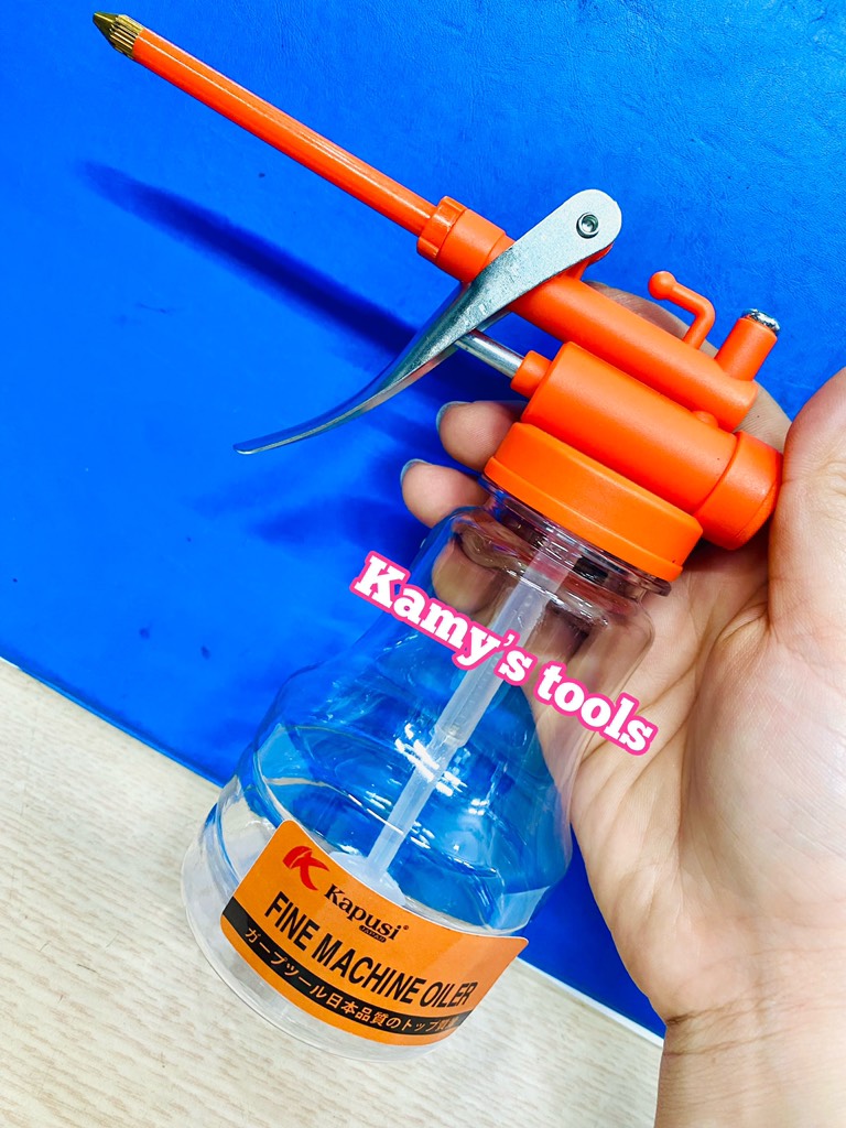 Bình xịt nhớt Kapusi 250ml K-1053 bằng nhựa trong suốt