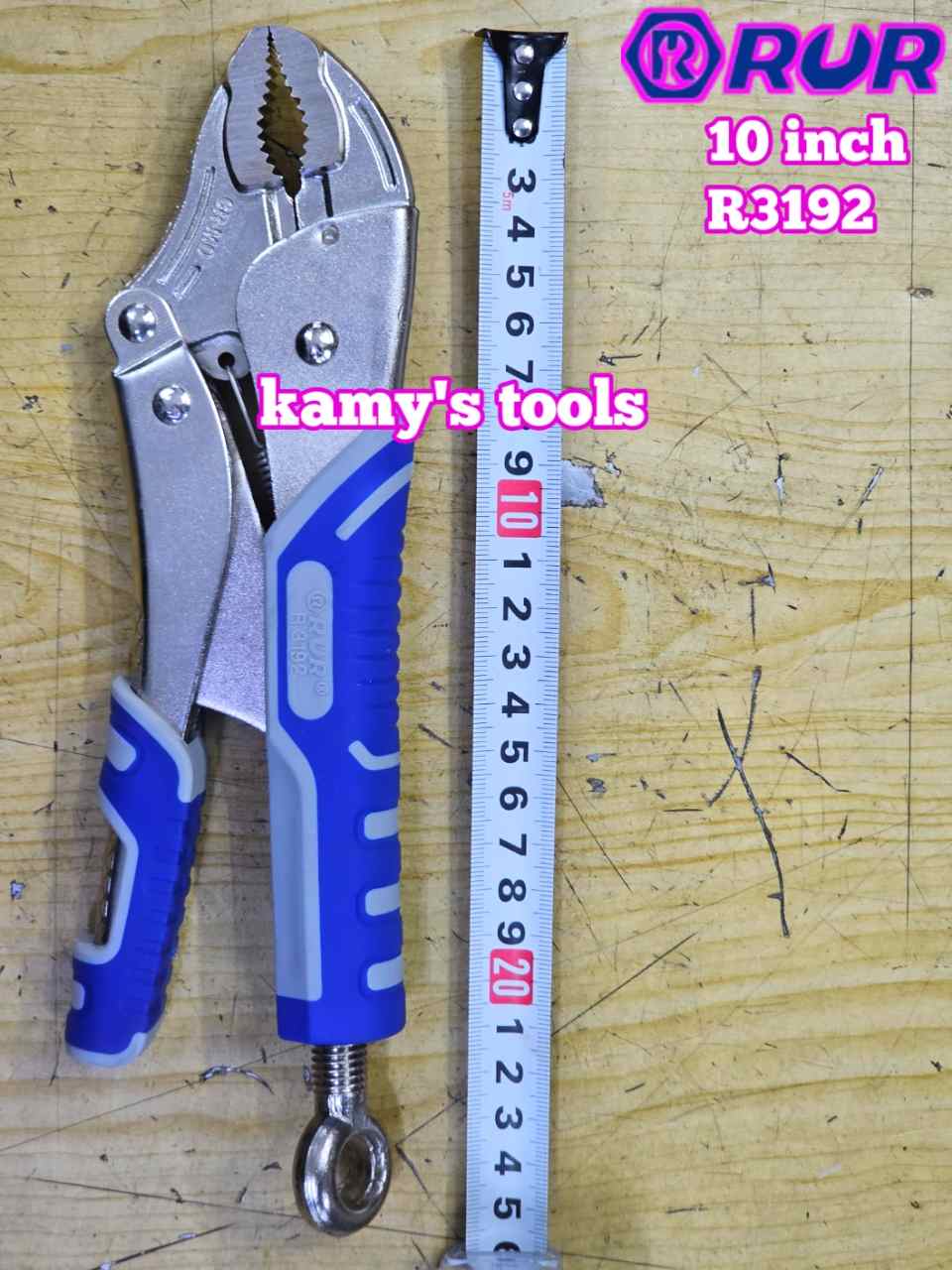 Kìm bấm chết có lỗ bọc nhựa 10 inch 250mm Rur R3192