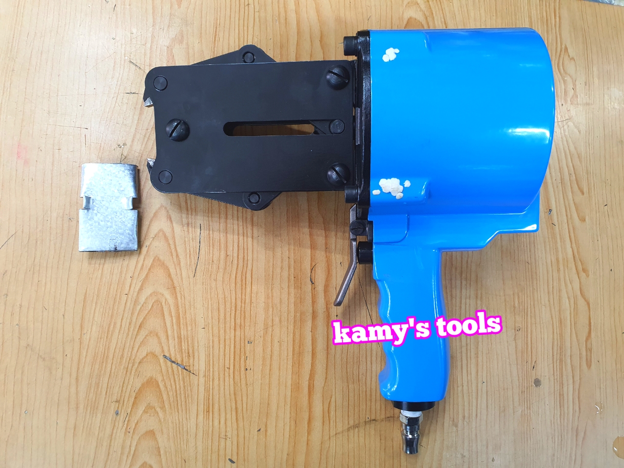 Máy bấm kẹp bọ đóng đai sắt đai thép bằng hơi khí nén 25mm KCS25C