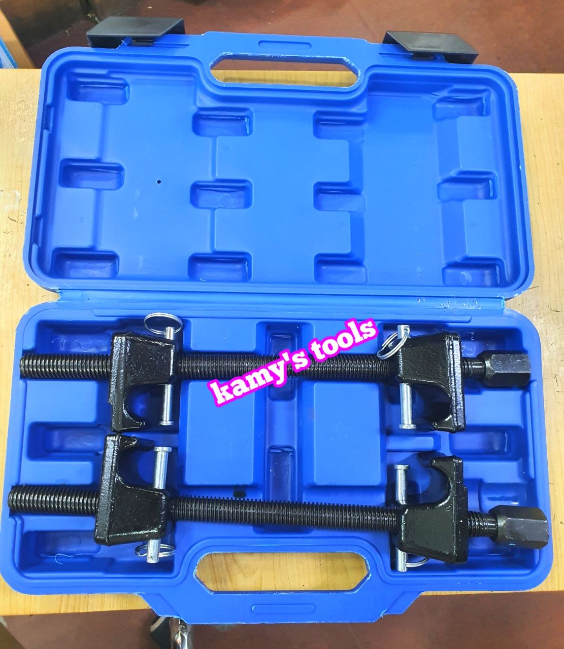 Bộ vam cảo lò xo phuộc giảm xóc phuộc nhún có chốt an toàn sửa chữa ô tô 106002 TGT KING