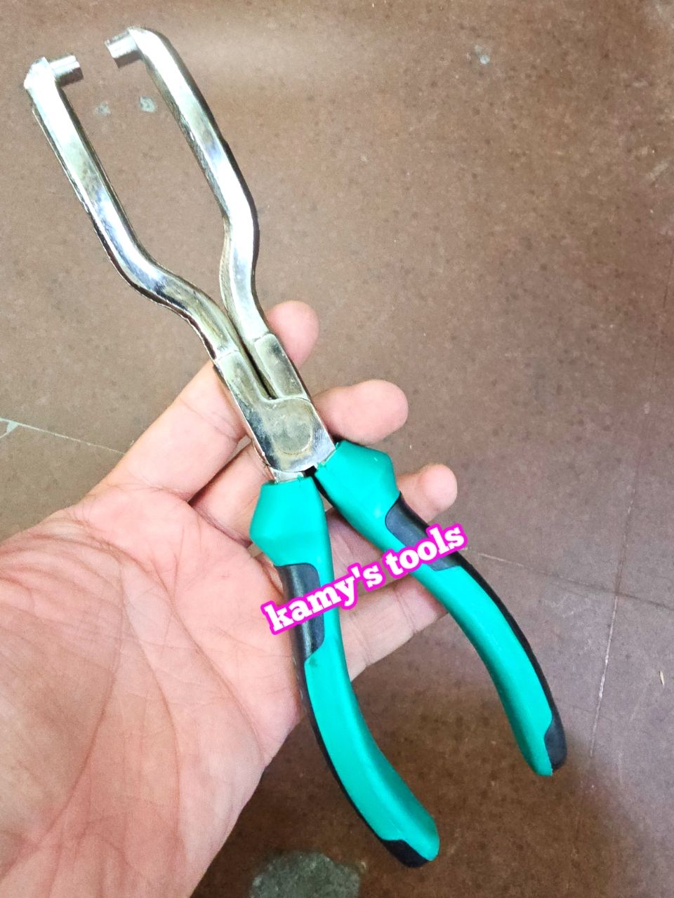 Kìm tháo ống nhiên liệu, tháo ống lọc xăng, bóp khớp nối ống xăng ô tô dài 225mm kamytools