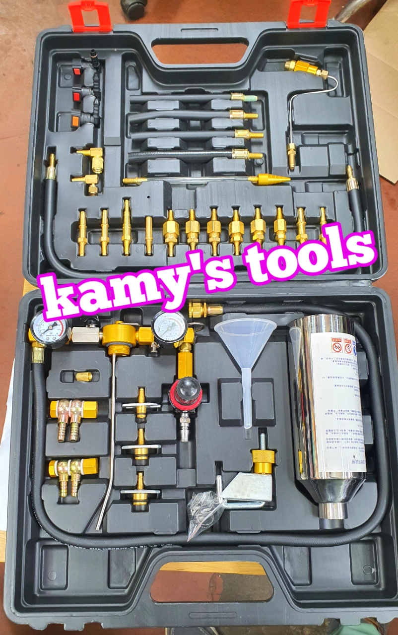 Dụng cụ vệ sinh xúc rửa kim phun buồng đốt xúc béc ô tô dùng khí nén Trigoldte