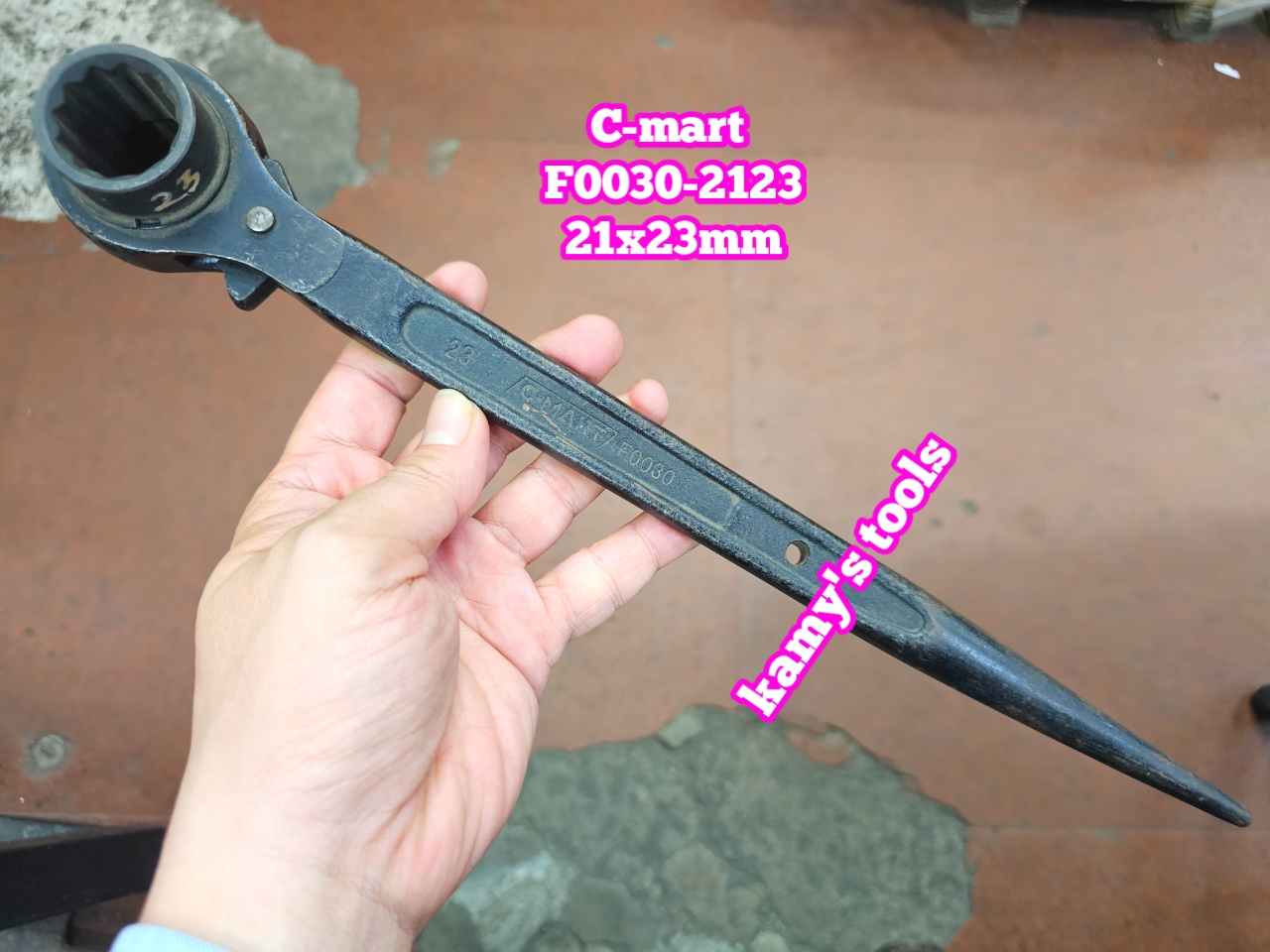 Cờ lê đuôi chuột tự động C-mart 21x23, 21x26, 22x24, 23x26, F0030-2123 F0030-2126, F0030-2224, F0030-2326