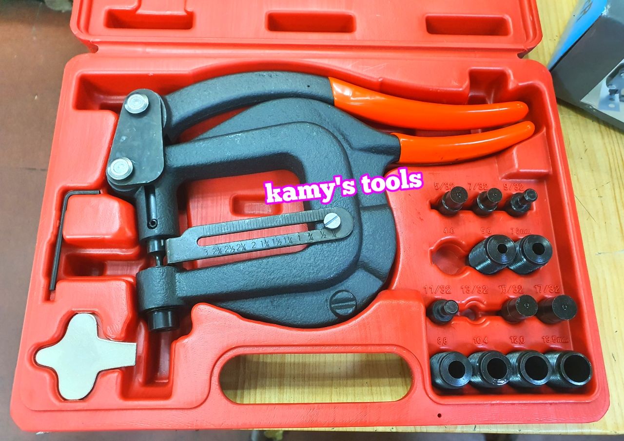 Kìm đột lỗ tôn dày 2mm đường kính lỗ 4mm-13mm model MPP-0413 kamytools