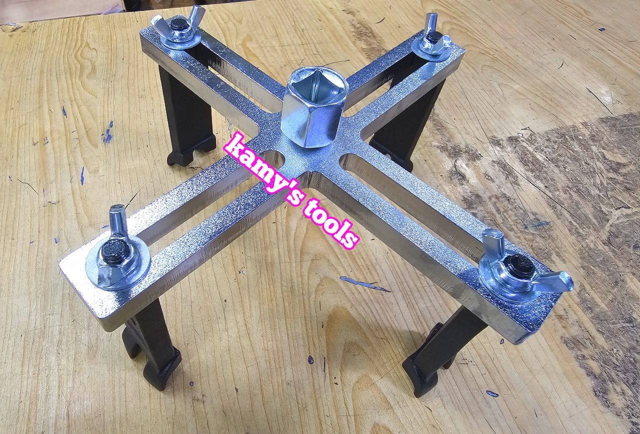 Vam cảo tháo mở nắp bình xăng 4 chân 55mm-160mm kamytools