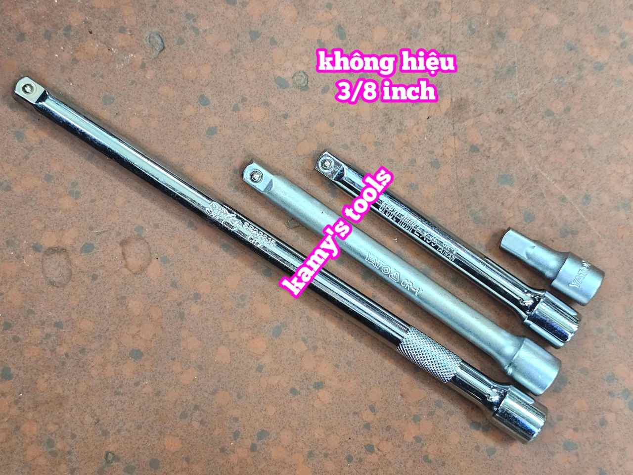 Khúc nối tuýp 3/8 inch Không Hiệu dài 1-1/2 inch 3 inch 5 inch 6 inch 10 inch