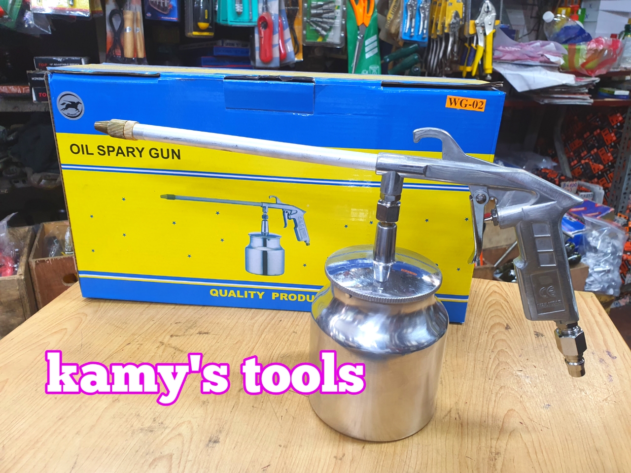 Bình xịt phun dầu bằng hơi khí nén 1000cc WG-02 Hymair