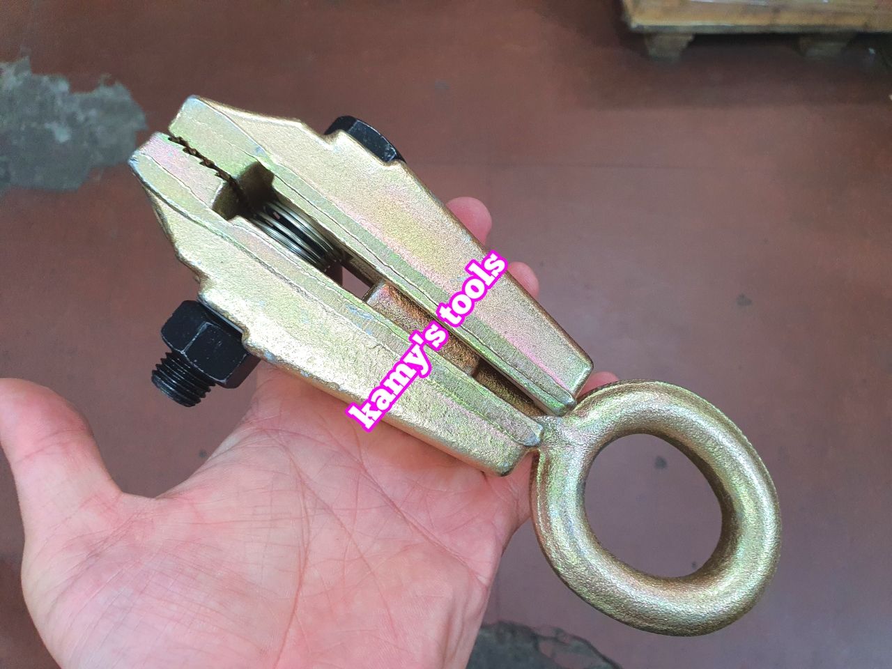 Kẹp gò đồng rút vỏ xe, má kẹp tôn gò sửa chữa kéo nắn khung xe ô tô Trigoldte