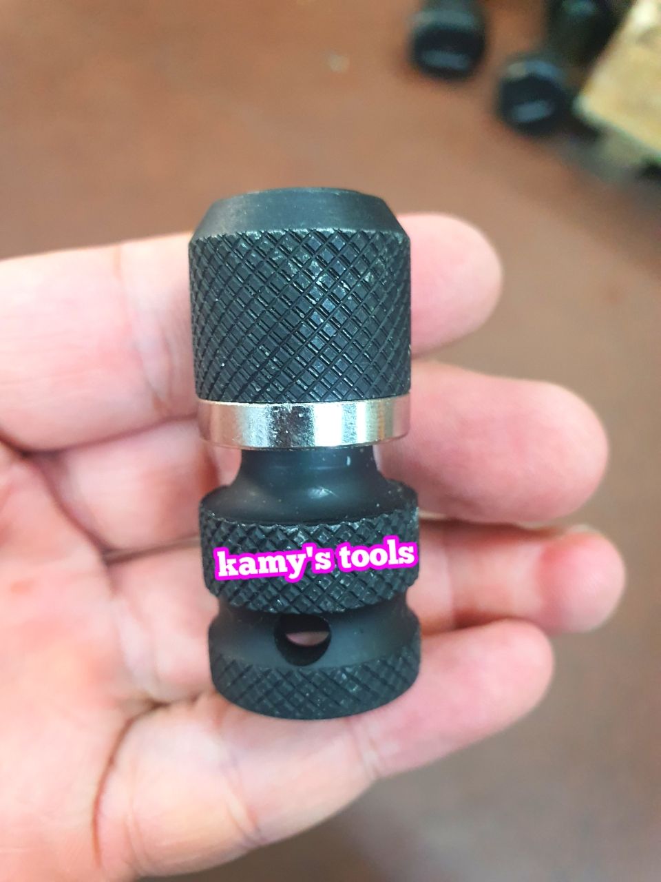 Đầu chuyển bulong bu lông khẩu 1/2 inch sang bắn vít chuôi lục giác 6.35mm dài 50mm loại 1 2 3