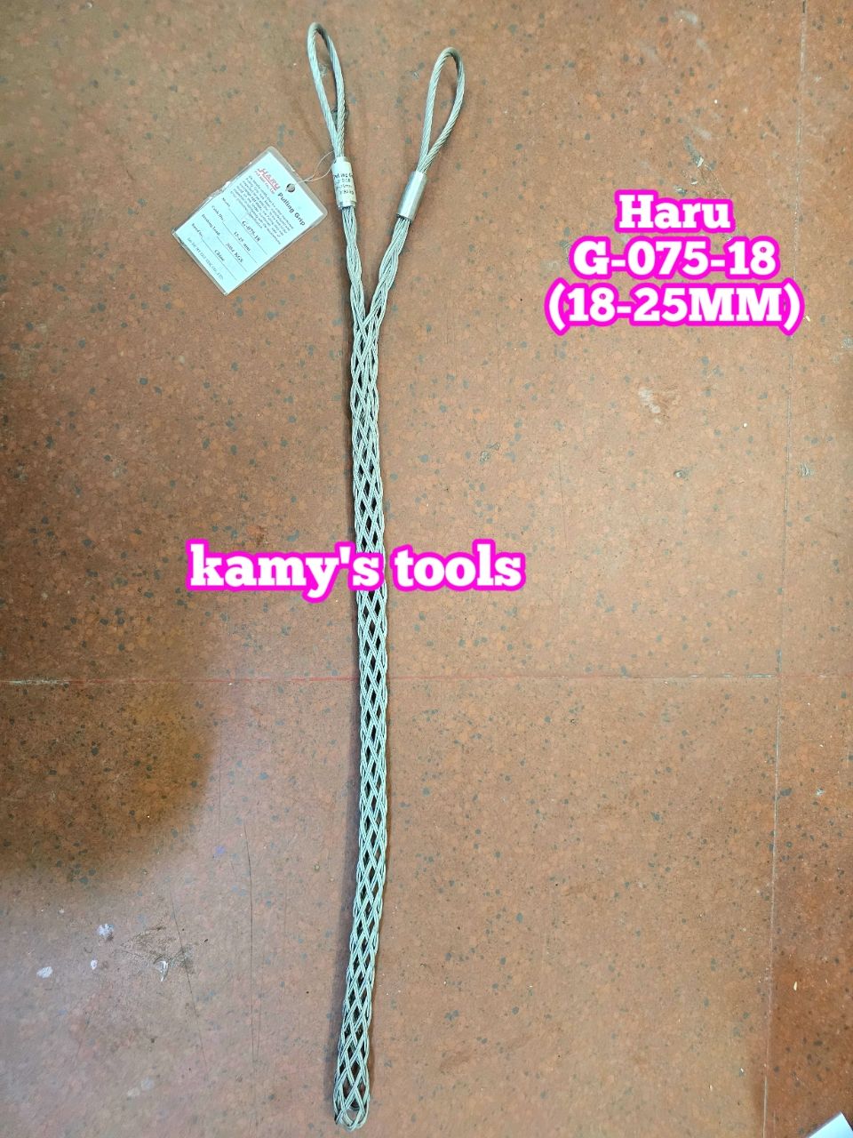 G-075-18 (18-25MM) Rọ kéo cáp 2 tai Haru Pat Ngk Awesome