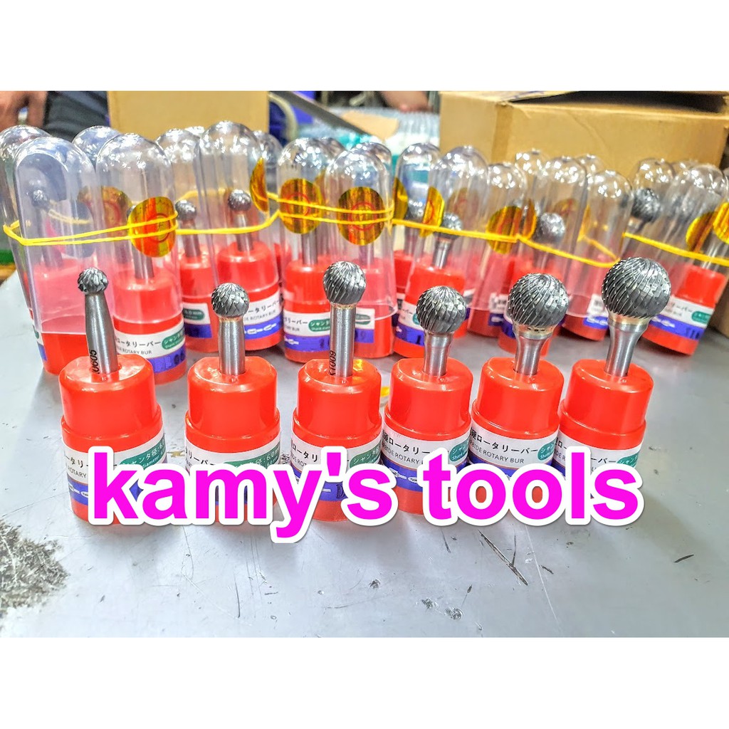 Mũi Mài Mũi Doa Hợp Kim Thép Dx 6mm 8mm 10mm 14mm 16mm