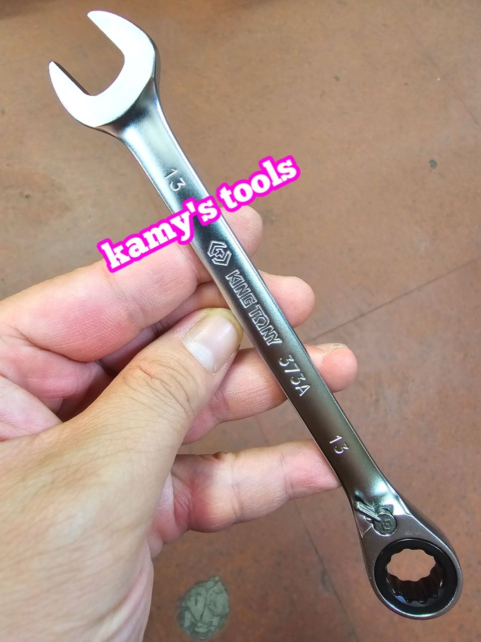 Cờ lê vòng miệng tự động 8-19mm Kingtony 373A08M 373A09M 373A10M 373A11M 373A12M 373A13M 373A14M 373A15M 373A16M 373A17M