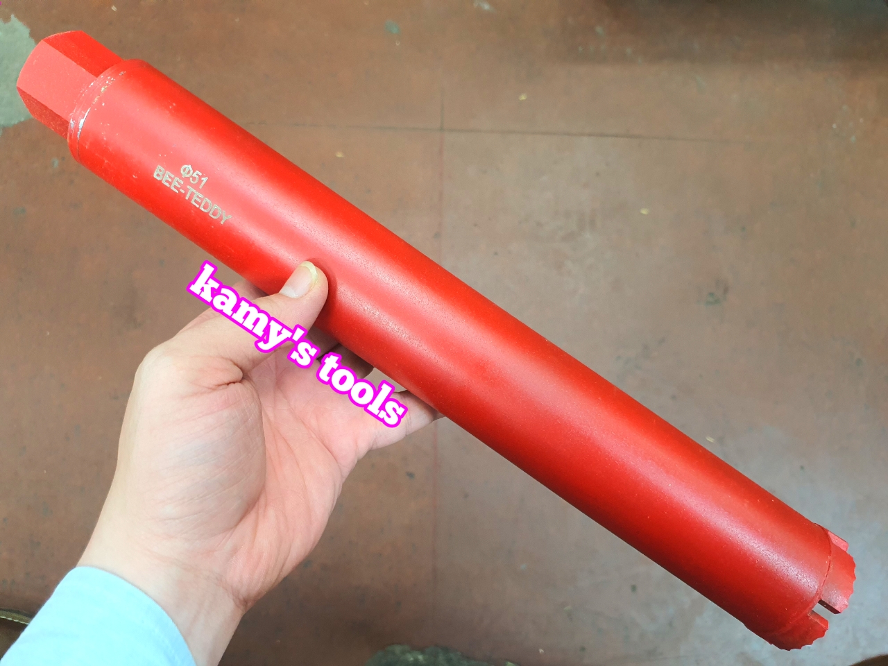 Mũi khoan rút lõi bê tông dài 260mm 370mm cỡ 14mm 16mm 18mm 20mm 22mm 25mm 27mm 30mm 32mm 36mm 38mm 40mm 44mm 46mm 51mm