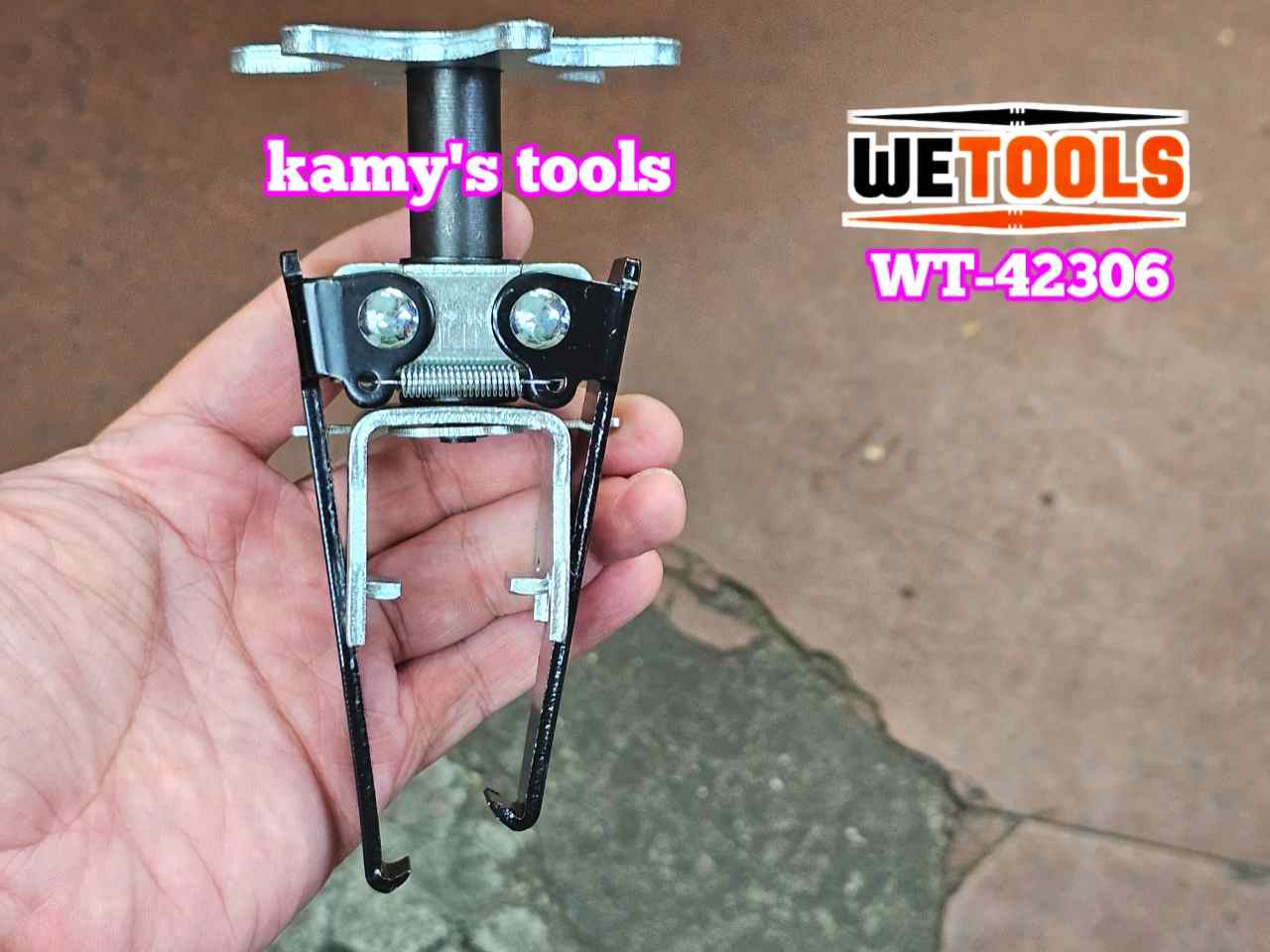 Vam cảo lò xo xupap vào móng xupap trực tiếp trên xe dạng 2 chấu Wetools WT-42306
