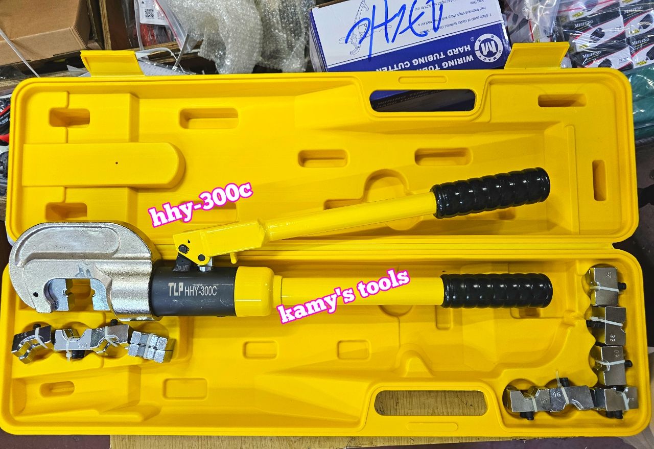 HHY-300C Kìm ép cos thủy lực TLP đầu chữ C 11 tấn 16-300mm2 khuôn dày 14mm