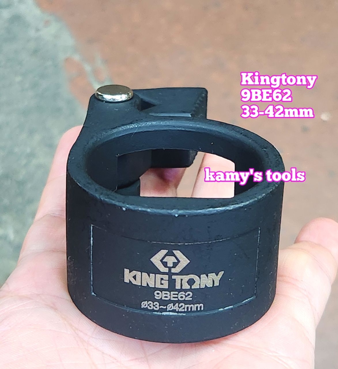 Vam cảo rotuyn lái trong Kingtony 9BE62 33mm-42mm