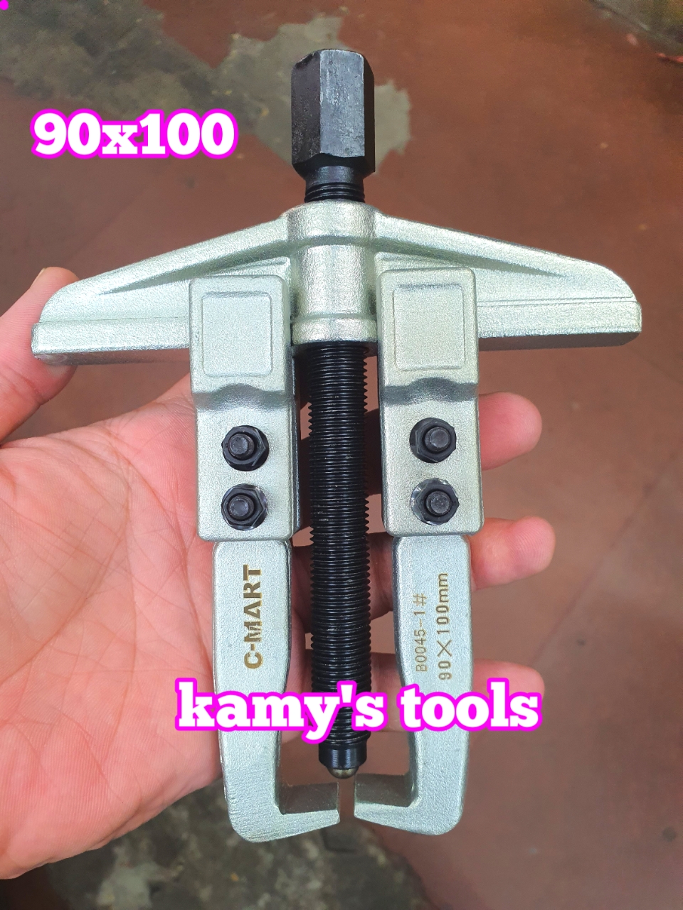 Vam cảo chữ H 2 chấu tháo mở bạc đạn puly C-mart 90x100mm 130x100mm B0045-1 và B0045-2