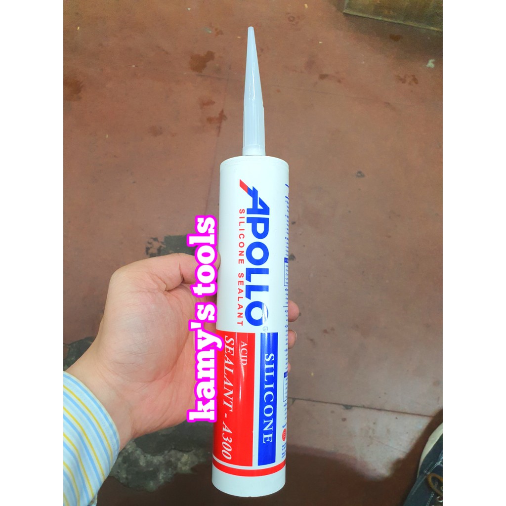 Keo silicon Apollo A300 và súng bắn silicon
