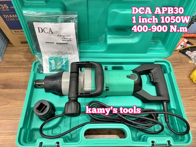 Máy siết bulong vặn tháo mở ốc bằng điện 1 inch DCA APB30 1050w 400-900Nm