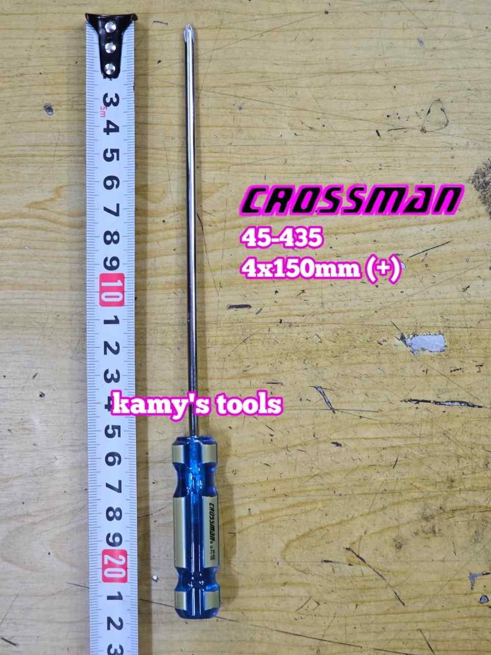 Tua vít bake dẹp 4mm PH0 Crossman dài 150mm 200mm 300mm  45-435 45-415 45-440 45-420 45-450 45-430