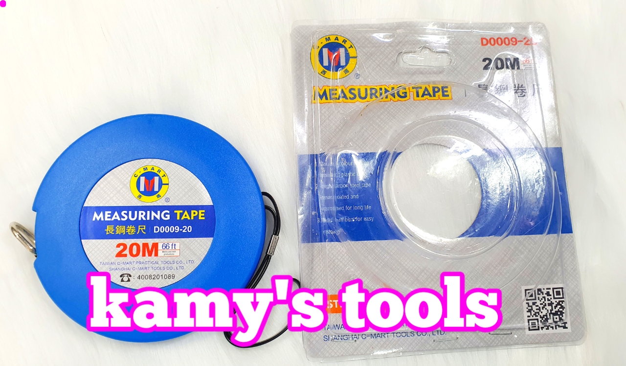 Thước cuộn thép 10m 20m 30m C-mart model D0009-10, D0009-20, D0009-30