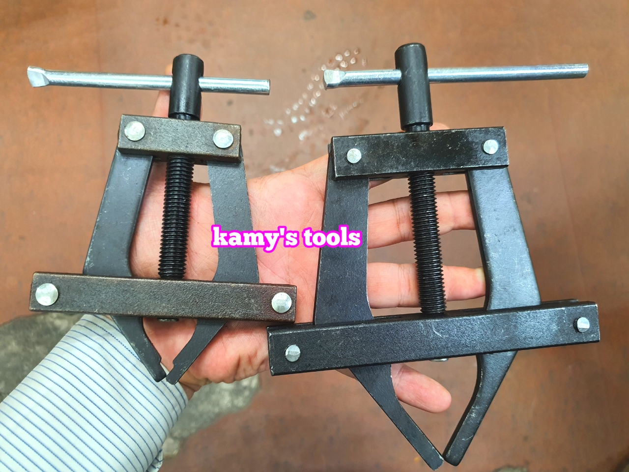 Dụng cụ cảo kéo căng dây xích sên xe máy có thể điều chỉnh 60-100mm và 100-200mm Trigoldte