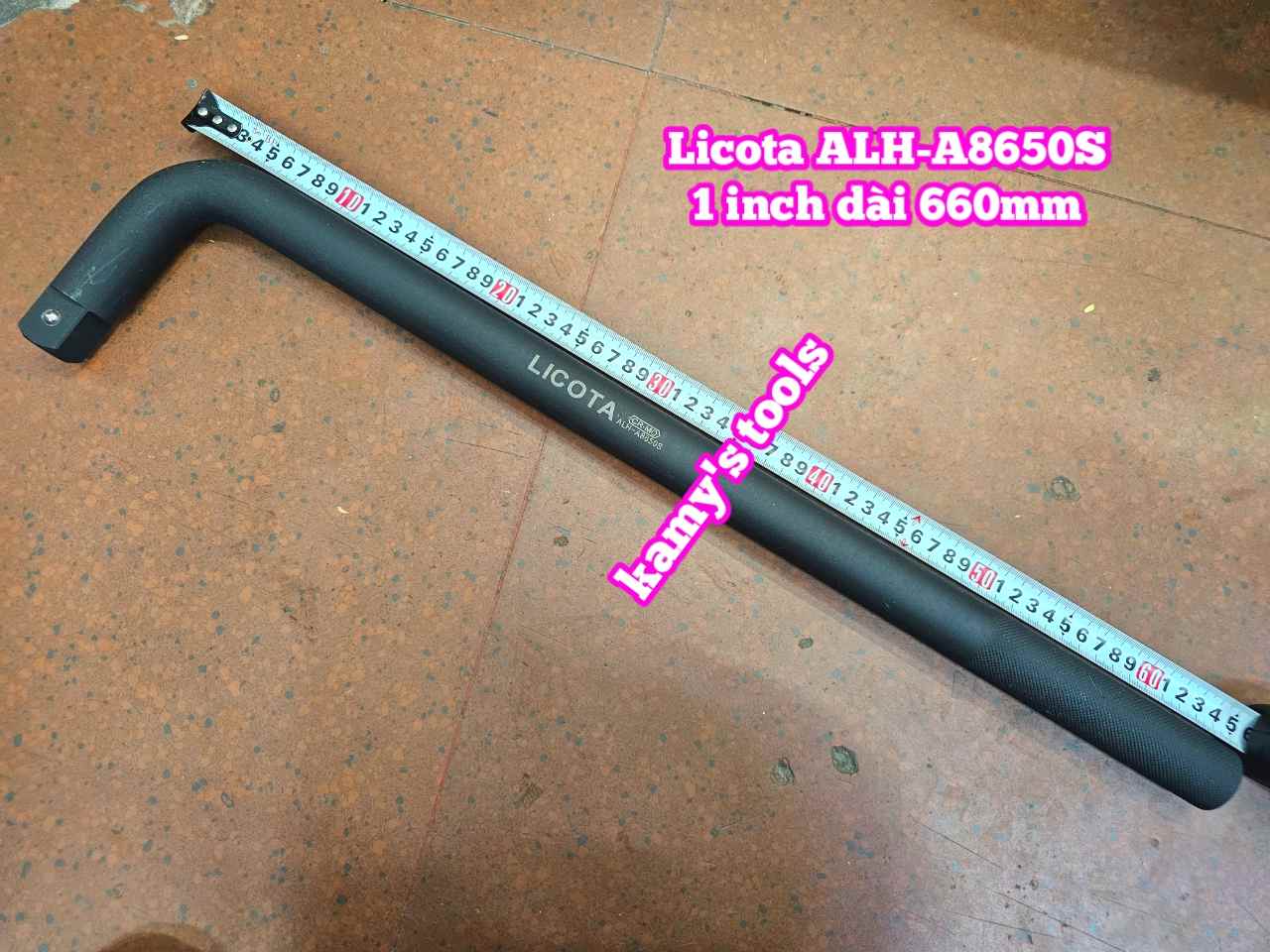 Cần siết đầu cong L 1 inch Licota ALH-A8650S dài 26 inch 660mm