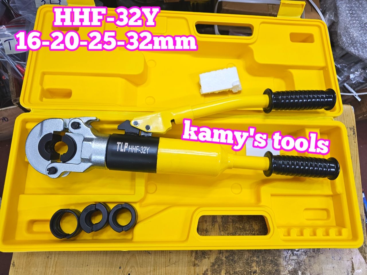 HHF-32Y Kìm bấm tóp đầu ống thủy lực TLP 12 tấn 16mm 20mm 25mm 32mm