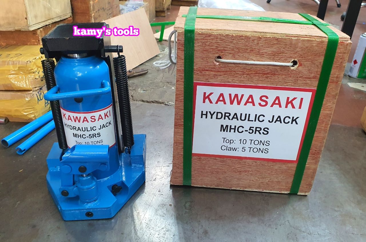 Đội móc 5 tấn đội đầu 10 tấn kích móc MHC-5RS Kawasaki, kích chân