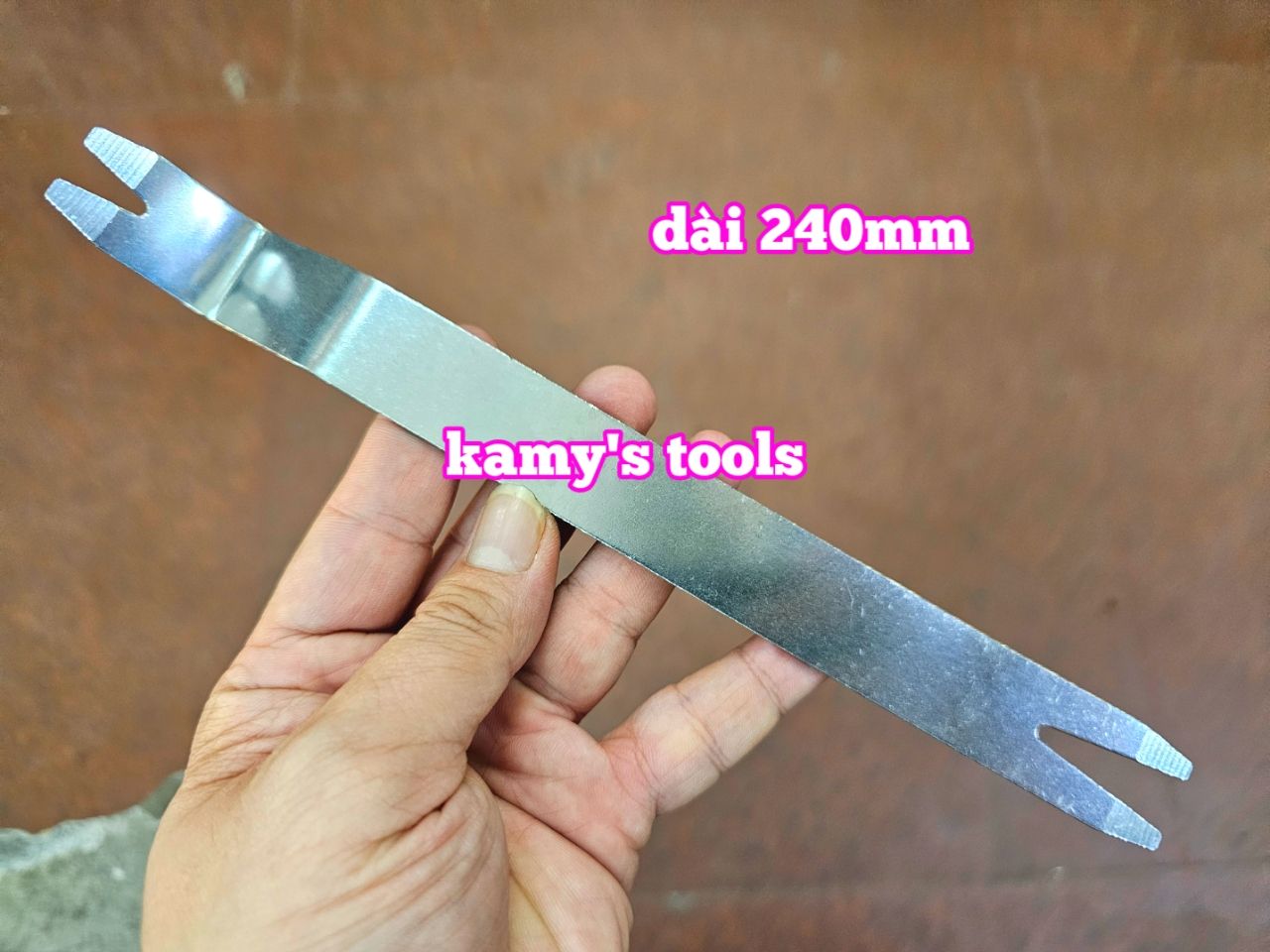 Thanh cạy nội thất, nạy taplo ô tô chiều dài 240mm kamytools
