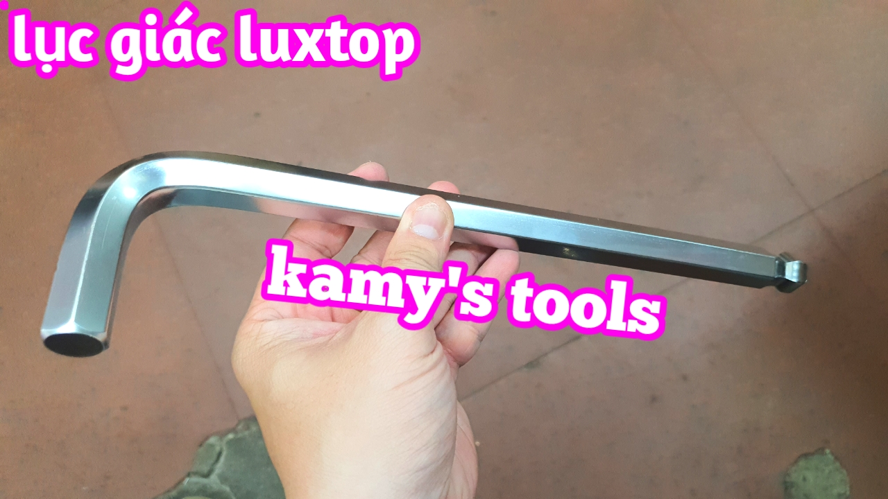 Lục giác bi Luxtop 10mm, 12mm, 14mm, 17mm, 19mm (bán lẻ 1 cây)