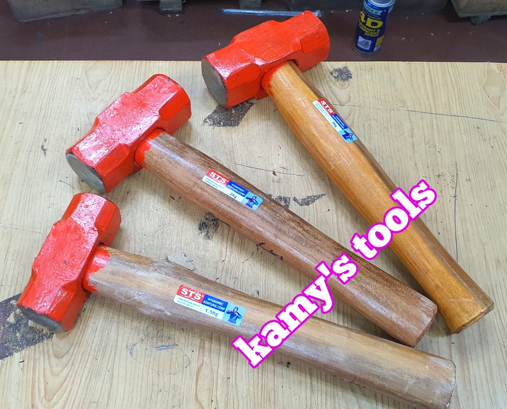 Búa thép đầu lục giác cán gỗ Sơn Tùng Việt Nam