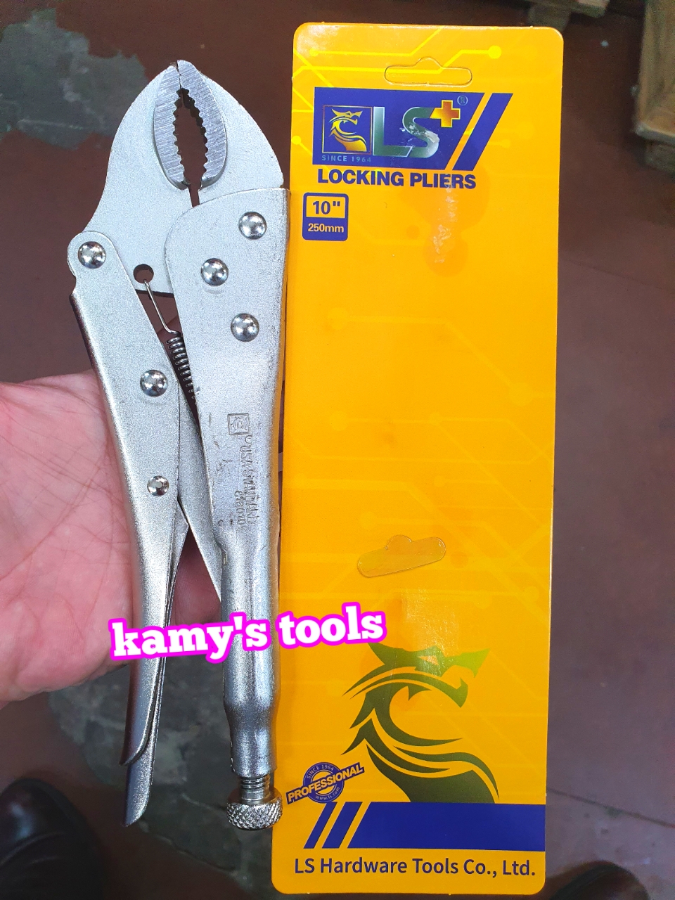 Kìm bấm chết xi trắng 10 inch dài 250mm LS+